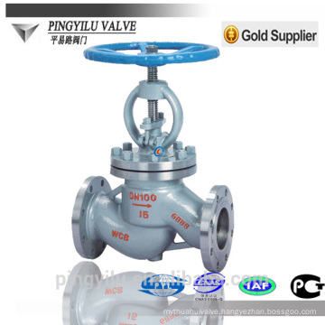 cast steel globe valve PN 16-100 standard stainless steel globe valve manufacturer manual and motorized globe valve